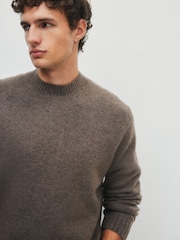 The Set 2 Pack Soft Knit Jumpers Brown - Image 8 of 13