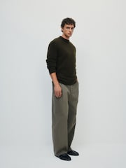The Set 2 Pack Soft Knit Jumpers Brown - Image 9 of 13