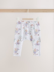 Sage Green Fairy Mouse Baby Leggings 5 Pack (0mths-2yrs) - Image 2 of 12