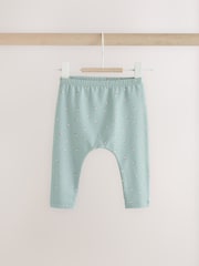 Sage Green Fairy Mouse Baby Leggings 5 Pack (0mths-2yrs) - Image 3 of 12