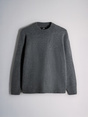 The Set 3 Pack Soft Knit Crew Jumper Grey/Blue - Image 10 of 14
