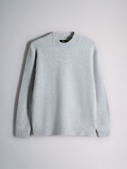 The Set 3 Pack Soft Knit Crew Jumper Grey/Blue - Image 12 of 14