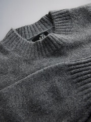 The Set 3 Pack Soft Knit Crew Jumper Grey/Blue - Image 13 of 14
