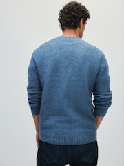 The Set 3 Pack Soft Knit Crew Jumper Grey/Blue - Image 7 of 14