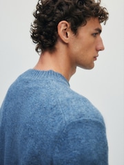The Set 3 Pack Soft Knit Crew Jumper Grey/Blue - Image 9 of 14