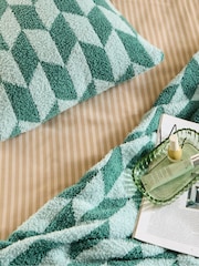 Furn Good For You Green Olsen Geometric Throw - Image 3 of 4