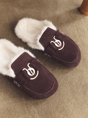 B by Ted Baker Cosy Mule Slippers with Hardware - Image 3 of 3