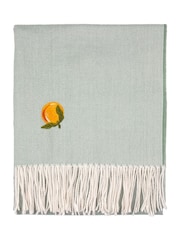 Furn Zesty Orange Country Bee Fleece Throw - Image 2 of 3