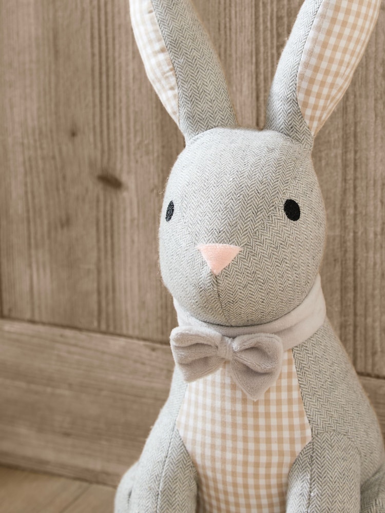 Wylder Natural Harvey Hare Herringbone Doorstop - Image 2 of 3