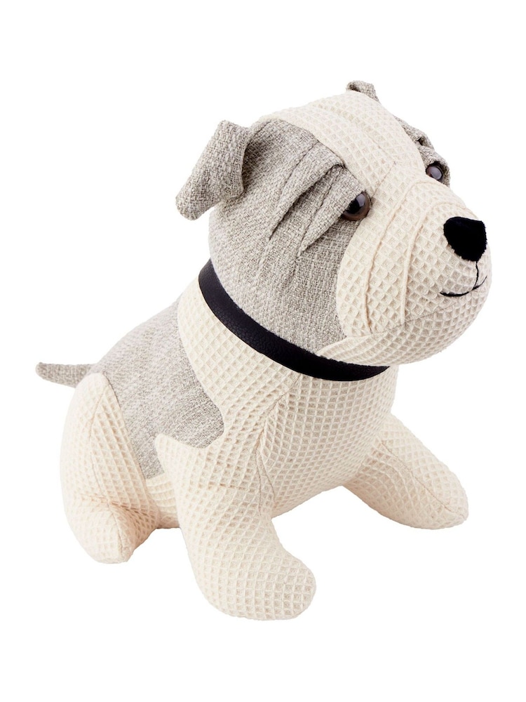 Wylder Natural Bestie Dog Waffle Weave Doorstop - Image 3 of 3