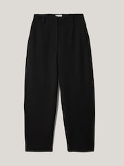 Jigsaw Black Ponte Barrel Leg Trousers - Image 5 of 5