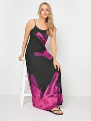 Платье макси без рукавов с цветочным принтом Long Tall Sally - Изображение 2 из 5