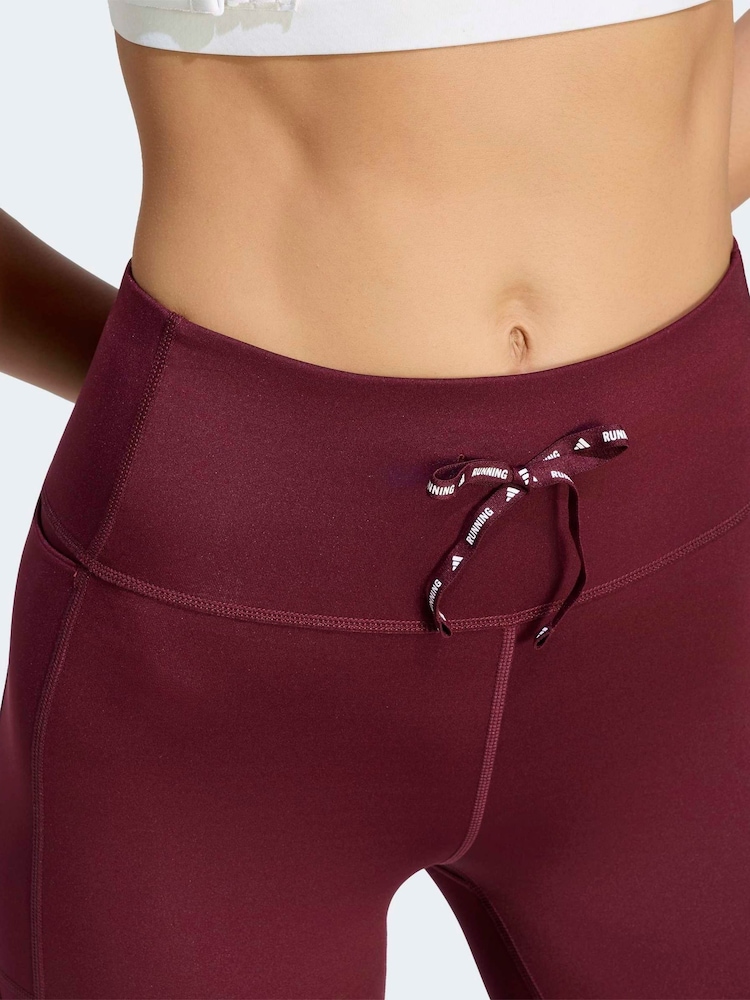 Sarkanbrūns - adidas Run Essentials pilna garuma legingi - Attēls 5 no 5