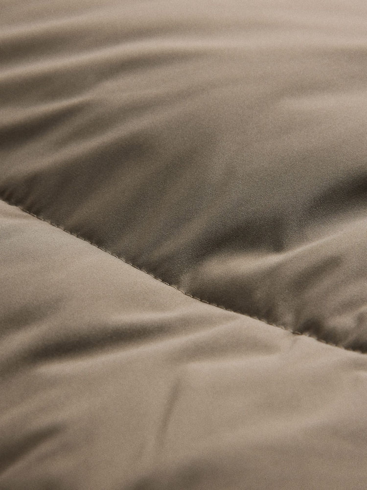 The Set Showerproof Padded Maxi Coat Khaki - Image 10 of 10