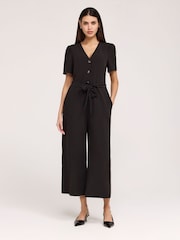 Finery Black Uma Jumpsuit - Image 1 of 4