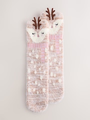 Woodland Deer Cosy Socks In A Gift Box - Image 5 of 7
