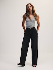The Set Loose Fit Low Rise Jeans Washed Black - Image 5 of 7
