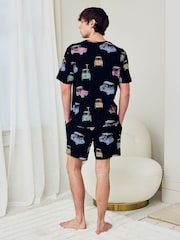 Chelsea Peers Safari Joyride Print Short Pyjamas Set - صورة 4 من 6