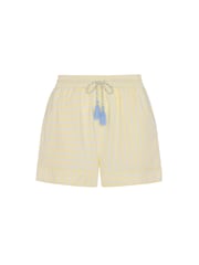 Chelsea Peers Yellow Butter Stripe Shorts - Image 5 of 5