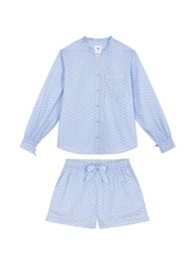 Chelsea Peers Cotton Soleil Stripe Print Short Pyjamas Set - صورة 9 من 9