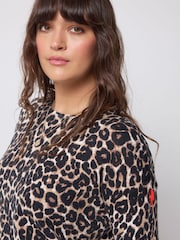 SCAMP & DUDE Animal Jaguar Printed Knitted Jumper - Image 5 of 5