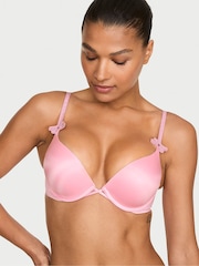 Victoria's Secret Victoria Pink Bombshell Shine Bow Bra - Image 1 of 2