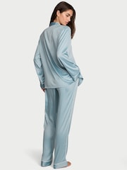 Victoria's Secret Hope Grey Bridesmaid Satin Long Pyjamas Set - Image 2 of 3