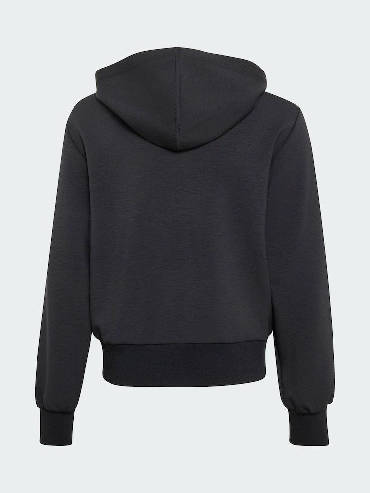 adidas Black Full Zip Hoodie - Image 2 of 5