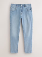 Light Blue Denim Slim Fit Vintage Jeans - Image 1 of 5