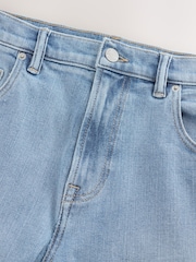 Light Blue Denim Slim Fit Vintage Jeans - Image 2 of 5