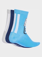 adidas Grey Minecraft Socks 3 Pack - Image 2 of 4