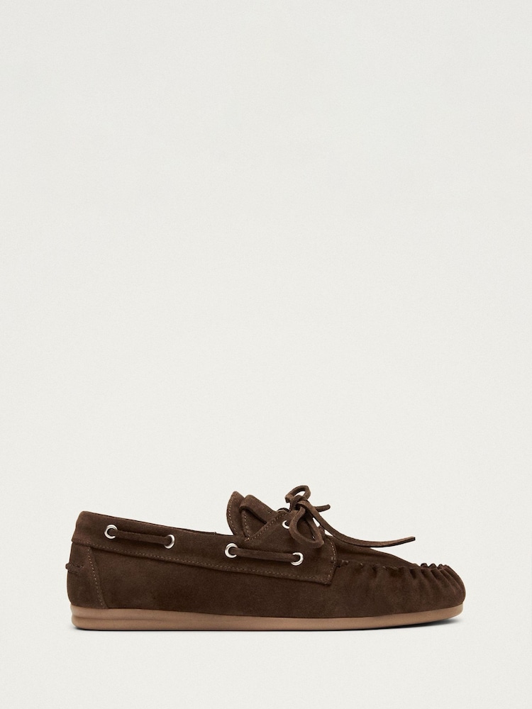 Alohas Rowan Suede Leather Loafers - Image 1 of 5 Alohas Rowan Suede Leather Loafers - Image 1 of 5