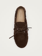 Alohas Rowan Suede Leather Loafers - Image 3 of 5