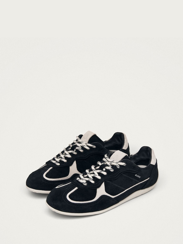 Alohas Black Tb.91 Suede Leather Trainers - Image 2 of 7