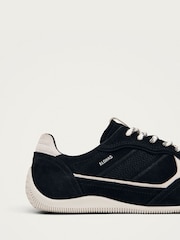 Alohas Black Tb.91 Suede Leather Trainers - Image 4 of 7
