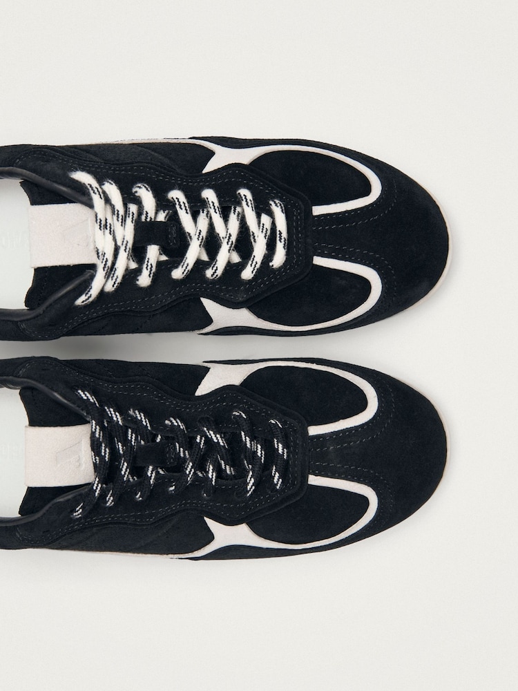 Alohas Black Tb.91 Suede Leather Trainers - Image 7 of 7