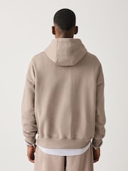Stone Neutral Oversized Hoodie - Image 3 of 5