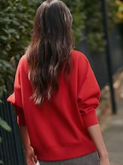 Red George Michael Licence Christmas Sweatshirt - Image 3 of 7