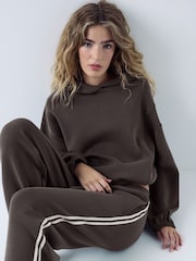 Kol Grå - Slinky Pullover Huvtröja - Bild 1 av 9
