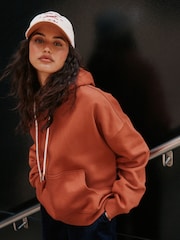 Burnt Orange Pullover Hoodie - Image 1 of 5