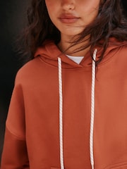 Burnt Orange Pullover Hoodie - Image 4 of 5