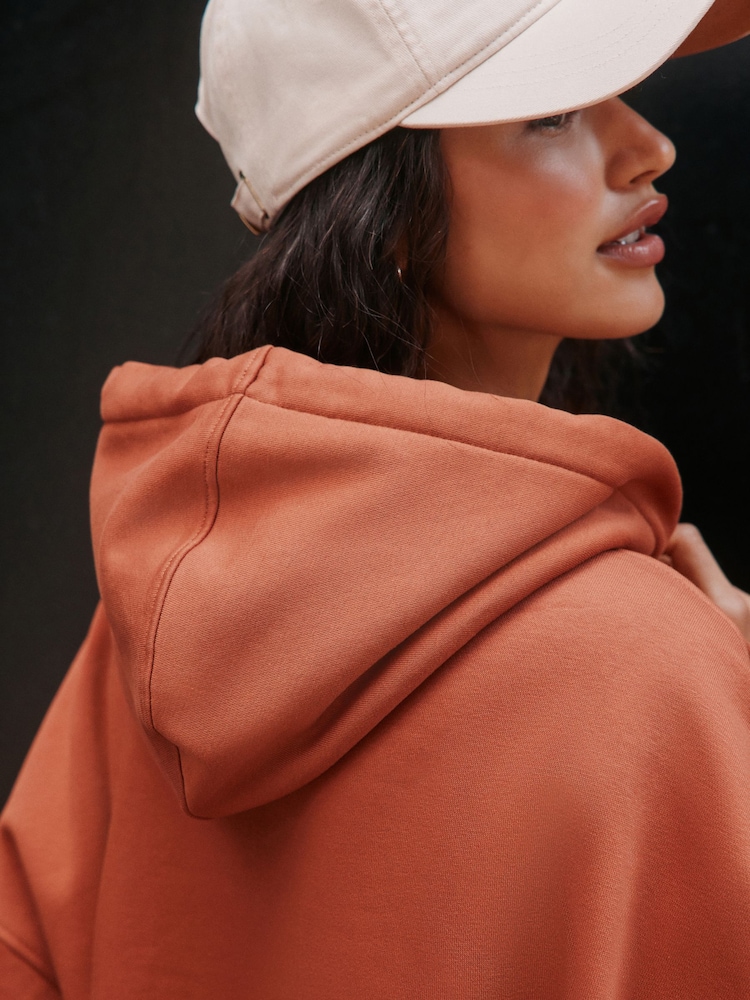 Burnt Orange Pullover Hoodie - Image 5 of 5