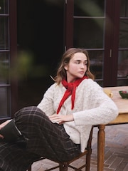 Cream Knitted Cardigan - Image 3 of 8