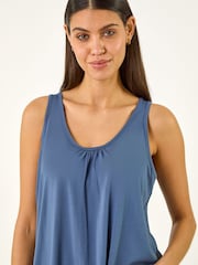 Roman Blue V-Neck Jersey Vest - Image 4 of 5