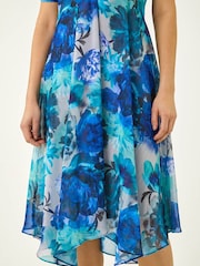 فستان مورّد بحاشية متدلّية من Roman - Image 5 of 5