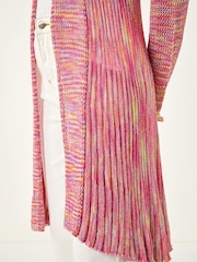 وردي - سترة كارديغان طويلة مخرّمة من Roman - صورة 5 من 5