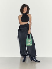 Green Martini Embellished Hand Held Bag - Image 2 of 10