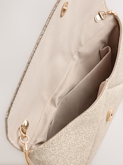 Silver Envelope Clutch Bag - Image 9 of 9