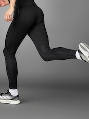 adidas Black Adizero Essentials Running Long Tights - Image 3 of 11