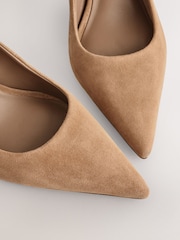 Camel Forever Comfort® Leather Lined Mid Court Heels - Image 5 of 5